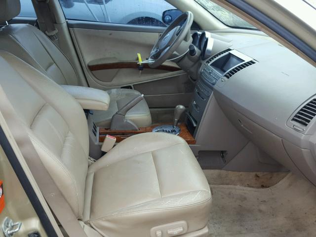 1N4BA41E24C878966 - 2004 NISSAN MAXIMA SE GOLD photo 5