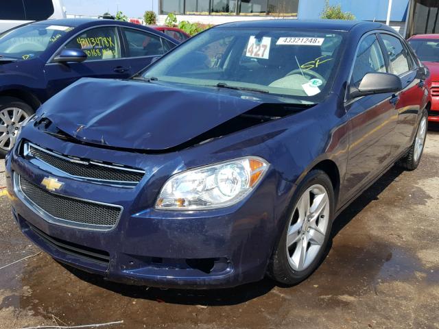 1G1ZB5E05CF289748 - 2012 CHEVROLET MALIBU LS Mavi foto 2