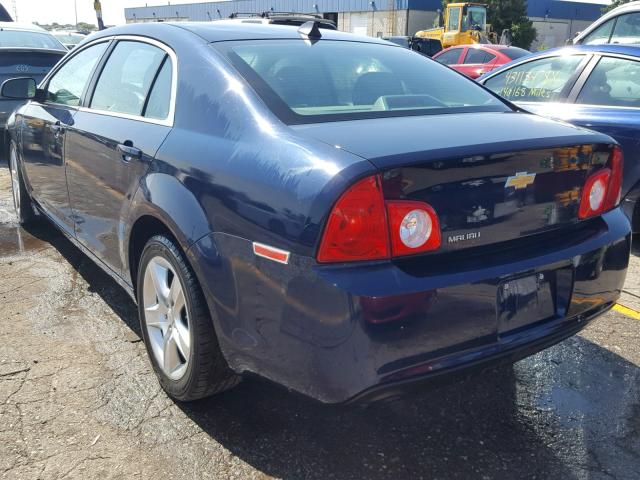 1G1ZB5E05CF289748 - 2012 CHEVROLET MALIBU LS Mavi foto 3