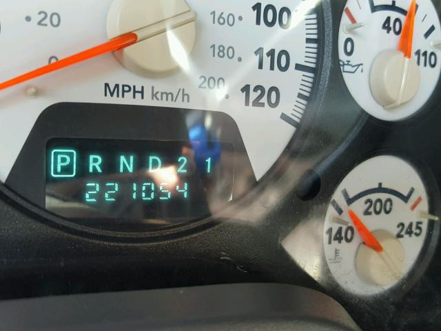 3D7KS28CX6G123392 - 2006 DODGE RAM 2500 S GRAY photo 8