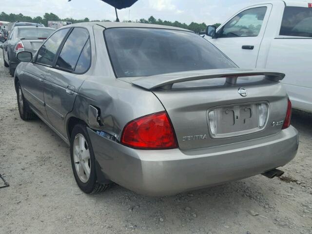 3N1AB51A04L484461 - 2004 NISSAN SENTRA 2.5 TAN photo 3