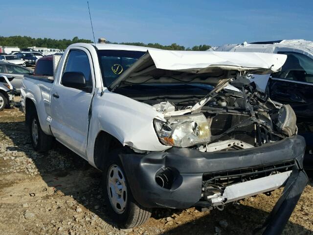 5TENX22N79Z649801 - 2009 TOYOTA TACOMA WHITE photo 1