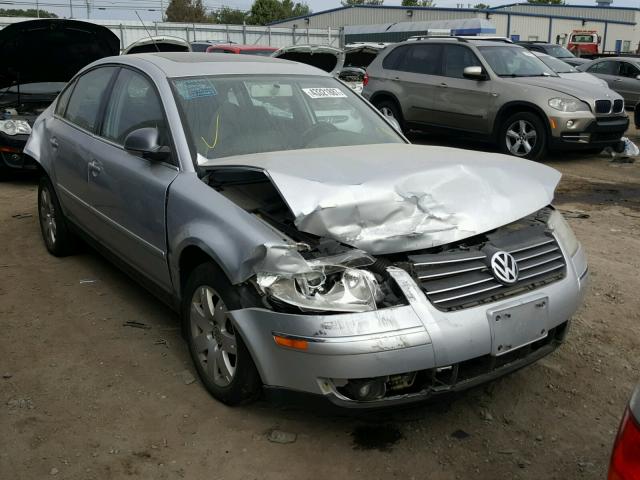 WVWAE63BX5P024973 - 2005 VOLKSWAGEN PASSAT SILVER photo 1