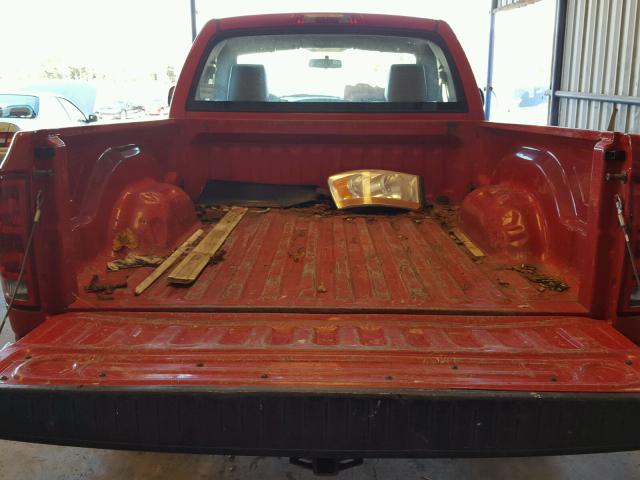 1D7HA16K76J194405 - 2006 DODGE RAM 1500 S RED photo 6