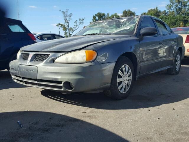 1G2NE52E15M120391 - 2005 PONTIAC GRAND AM S 灰色 照片 2