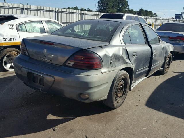 1G2NE52E15M120391 - 2005 PONTIAC GRAND AM S 灰色 照片 4
