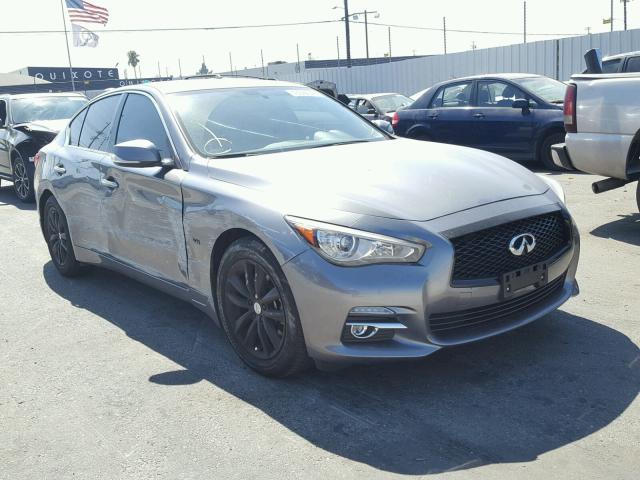 JN1EV7AP0HM732972 - 2017 INFINITI Q50 PREMIU GRAY photo 1