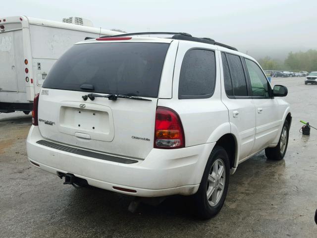 1GHDT13S422380215 - 2002 OLDSMOBILE BRAVADA WHITE photo 4