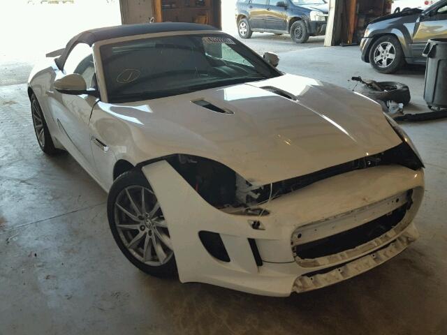 SAJWA6E71E8K00976 - 2014 JAGUAR F-TYPE WHITE photo 1