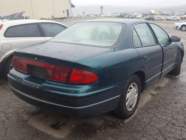2G4WB52K4Y1100307 - 2000 BUICK REGAL LS GREEN photo 4