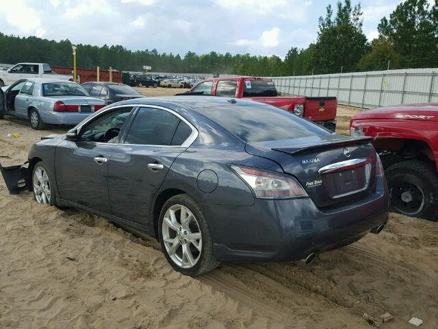 1N4AA5APXCC811288 - 2012 NISSAN MAXIMA S Szary zdjęcie 3