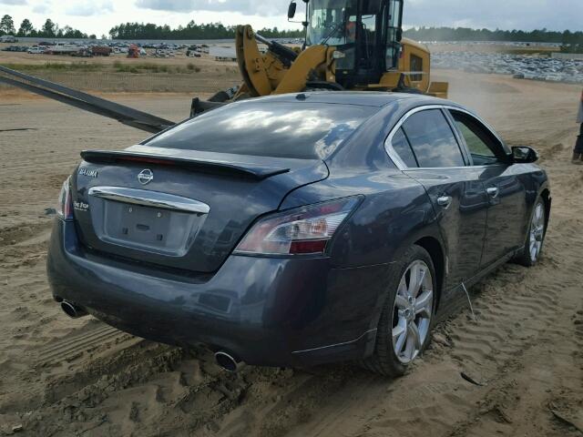 1N4AA5APXCC811288 - 2012 NISSAN MAXIMA S GRAY photo 4