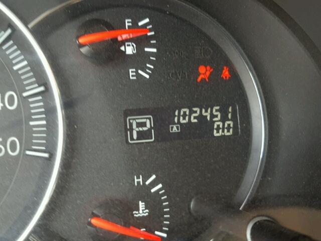 1N4AA5APXCC811288 - 2012 NISSAN MAXIMA S Szary zdjęcie 8