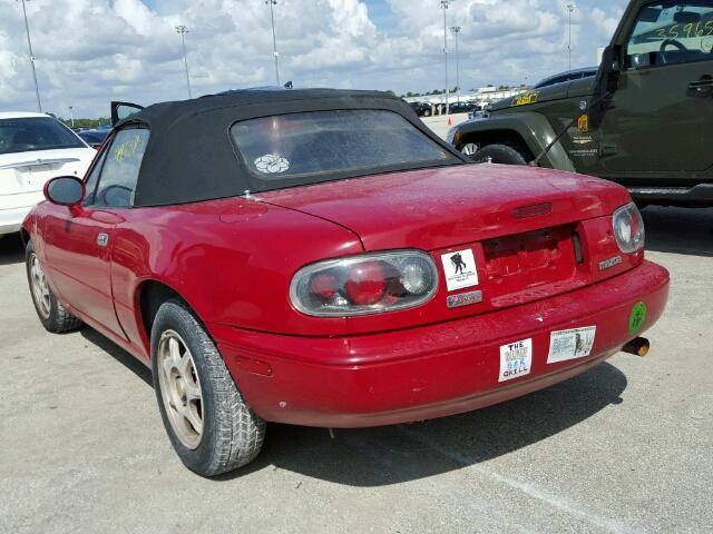 JM1NA3532S0601260 - 1995 MAZDA MX-5 MIATA RED photo 3