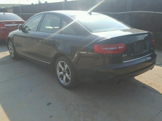 WAUDG74F69N031030 - 2009 AUDI A6 BLACK photo 3