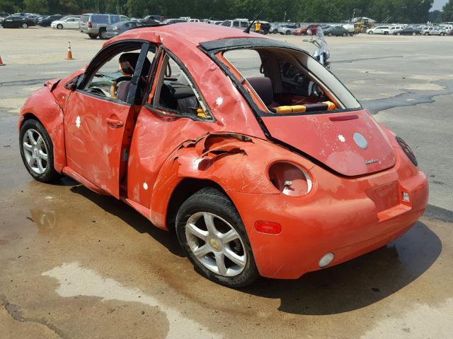 3VWCD21C94M401777 - 2004 VOLKSWAGEN NEW BEETLE ORANGE photo 3