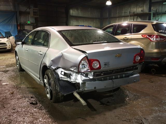 1G1ZA5EU5CF389497 - 2012 CHEVROLET MALIBU LS Gümüş foto 3