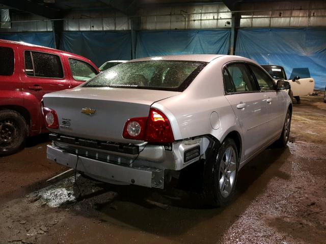 1G1ZA5EU5CF389497 - 2012 CHEVROLET MALIBU LS Gümüş foto 4