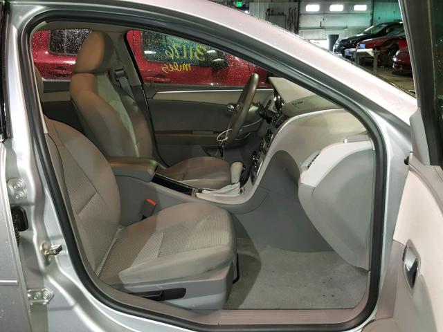 1G1ZA5EU5CF389497 - 2012 CHEVROLET MALIBU LS Gümüş foto 5