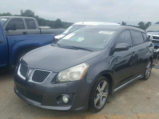 5Y2SR67019Z451602 - 2009 PONTIAC VIBE GT GRAY photo 2