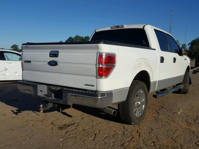 1FTFW1CF6CKD07583 - 2012 FORD F150 WHITE photo 4