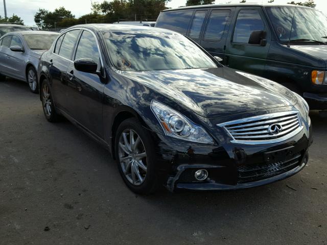 JN1CV6AR0DM757058 - 2013 INFINITI G37 BLACK photo 1