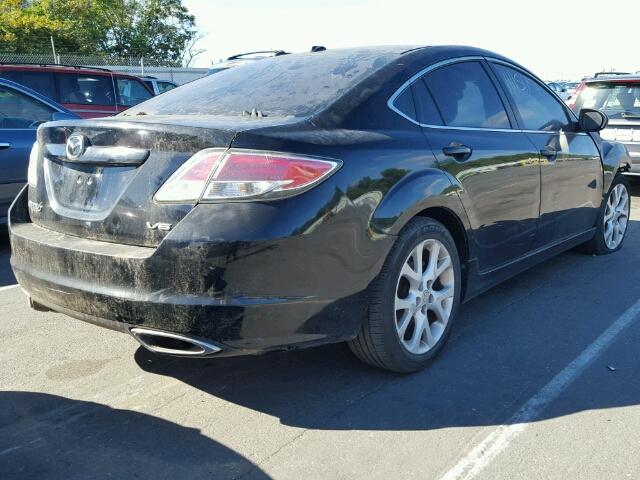 1YVHP82BX95M02582 - 2009 MAZDA 6 S BLACK photo 4