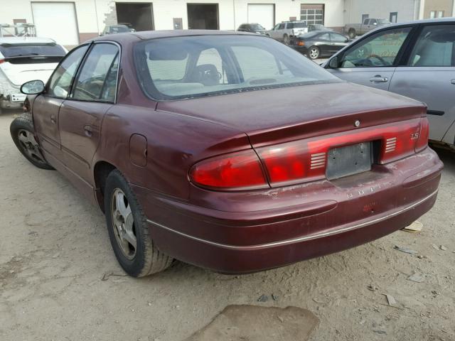 2G4WB52K9Y1183541 - 2000 BUICK REGAL LS MAROON photo 3