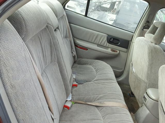 2G4WB52K9Y1183541 - 2000 BUICK REGAL LS MAROON photo 6