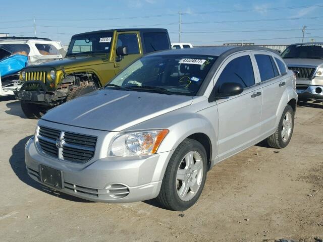 1B3HB48B88D573342 - 2008 DODGE CALIBER SX SILVER photo 2