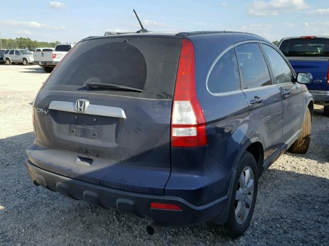 5J6RE48779L045105 - 2009 HONDA CR-V EXL 蓝色 照片 4
