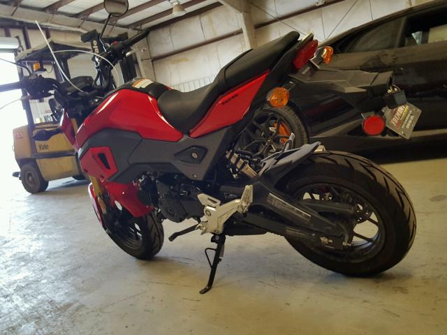 MLHJC7513J5010643 - 2018 HONDA GROM 125 RED photo 3