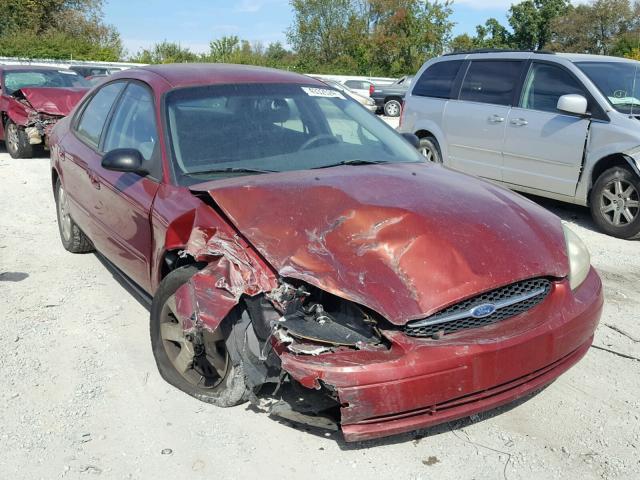 1FAFP52273A161550 - 2003 FORD TAURUS LX RED photo 1