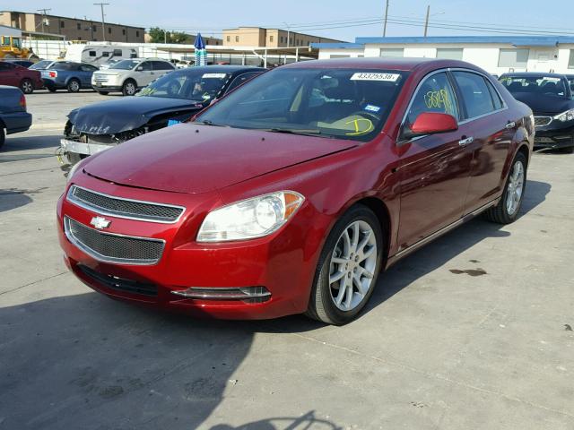 1G1ZE5E72AF113158 - 2010 CHEVROLET MALIBU LTZ 栗色 照片 2