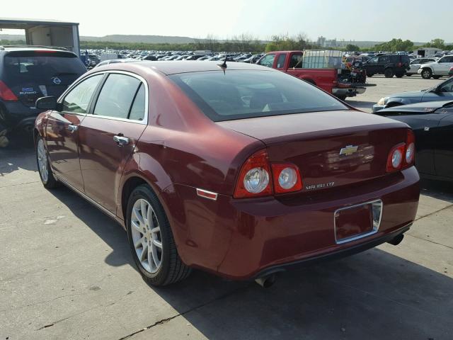 1G1ZE5E72AF113158 - 2010 CHEVROLET MALIBU LTZ 栗色 照片 3