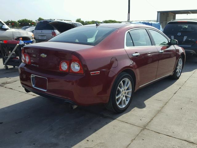 1G1ZE5E72AF113158 - 2010 CHEVROLET MALIBU LTZ 栗色 照片 4