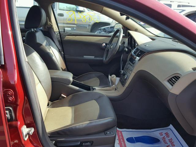 1G1ZE5E72AF113158 - 2010 CHEVROLET MALIBU LTZ 栗色 照片 5