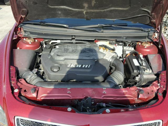 1G1ZE5E72AF113158 - 2010 CHEVROLET MALIBU LTZ 栗色 照片 7