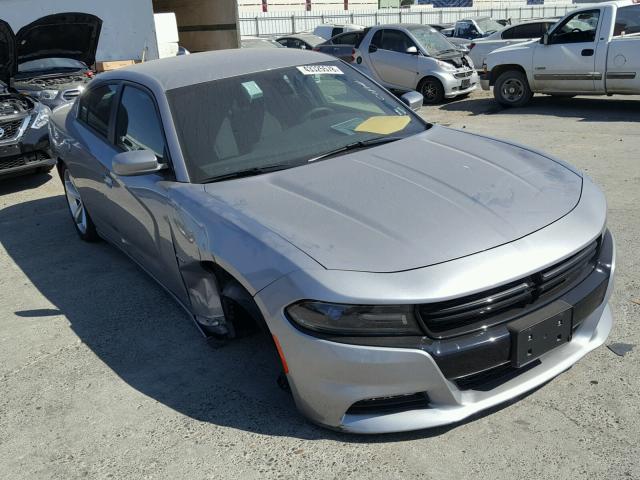 2C3CDXCT5JH242963 - 2018 DODGE CHARGER R/ SILVER photo 1