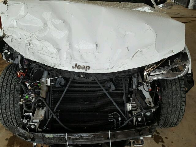 1C4RJECG2EC500662 - 2014 JEEP GRAND CHER WHITE photo 7