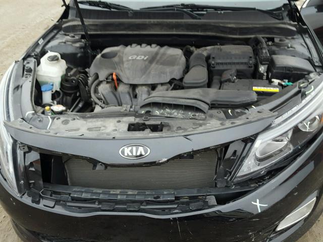 5XXGN4A73FG371017 - 2015 KIA OPTIMA BLACK photo 7