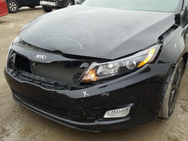 5XXGN4A73FG371017 - 2015 KIA OPTIMA BLACK photo 9