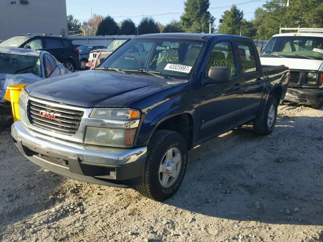 1GTDT13EX78112824 - 2007 GMC CANYON BLUE photo 2