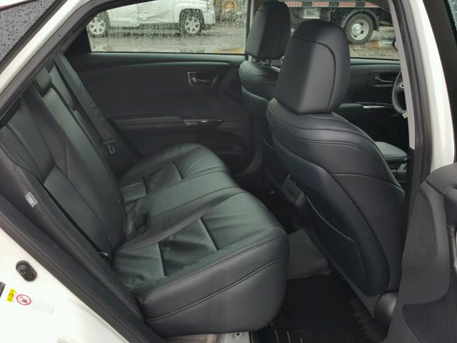 4T1BK1EB7JU273042 - 2018 TOYOTA AVALON XLE WHITE photo 6