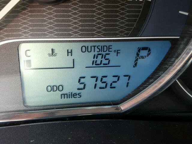 5YFBPRHE1EP008730 - 2014 TOYOTA COROLLA EC 白色 照片 8