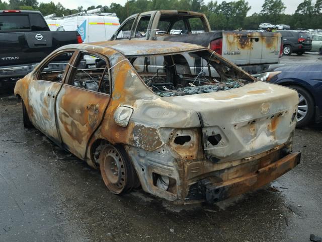 5YFBU4EE4DP105385 - 2013 TOYOTA COROLLA BA BURN photo 3