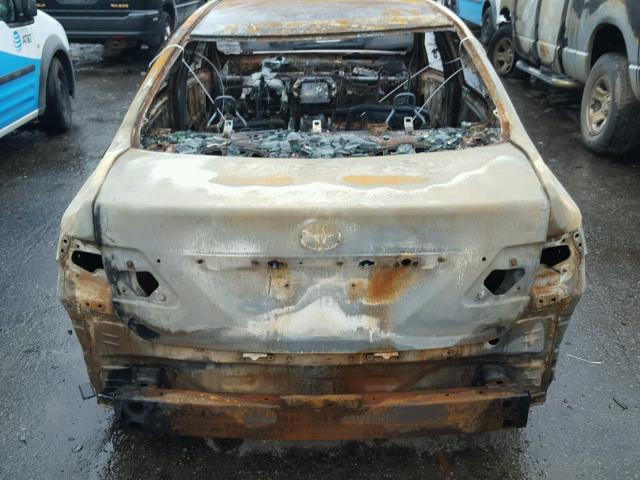 5YFBU4EE4DP105385 - 2013 TOYOTA COROLLA BA BURN photo 9