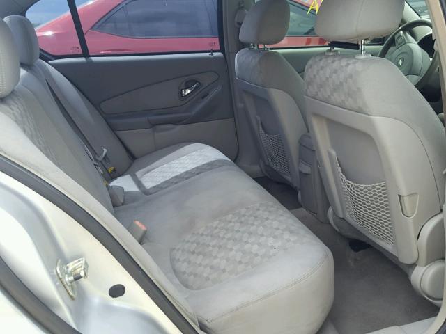 1G1ZT54834F240599 - 2004 CHEVROLET MALIBU LS 银色 照片 6