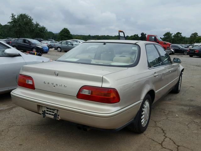 JH4KA7673RC006050 - 1994 ACURA LEGEND LS GOLD photo 4