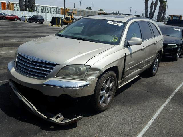 2C8GF78435R422739 - 2005 CHRYSLER PACIFICA L GOLD photo 2